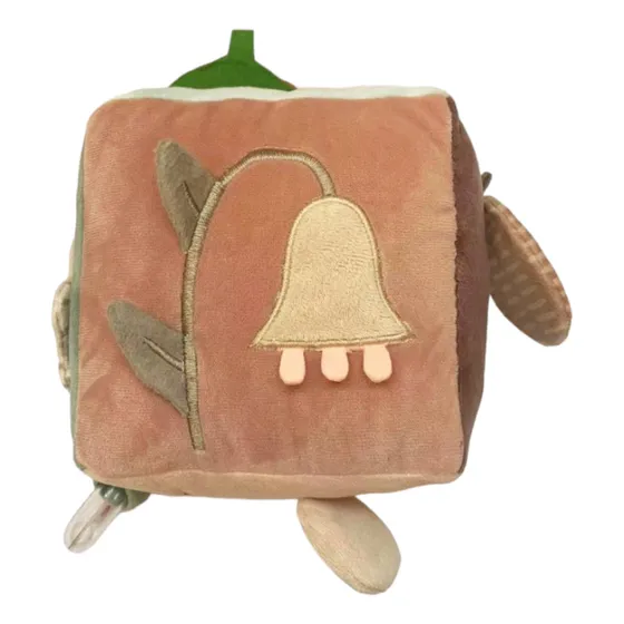 Juguete Bebe Cubo Con Mordillo, Sonajero Y Texturas Storki