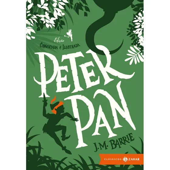 Peter Pan Edição Comentada e Ilustrada de Barrie J. M Editora Schwarcz SA Capa Dura em Português 2012
