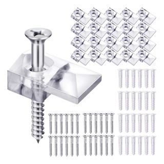 . Clips Para Soporte De Espejo Kit De Clips De Retención De . Clips Para Soporte De Espejo Kit De Clips De Retención De