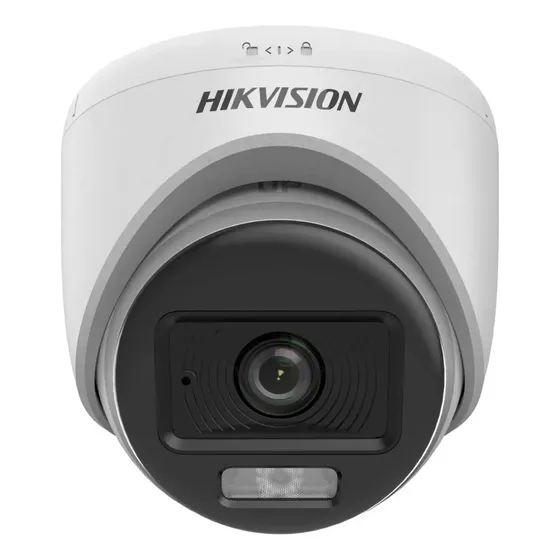 Domo Hikvision Analogo Color Vu 1080p Ir 20m Audio Ds-2ce70d Blanco | Cuotas sin interés