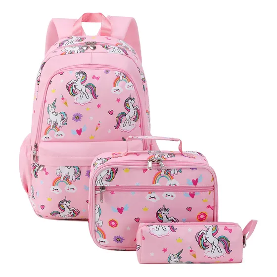 Unaineovo Unicornios Escuela Mochila De Chicas 3 En Ytjve