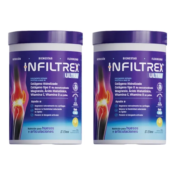 Oferta Pack X 2 Nuevo Infiltrex Ultra Frasco X300grs
