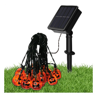 Luces Solares De Calabaza Luces Solares De Calabaza De Hallo Luces Solares De Calabaza Luces Solares De Calabaza De Hallo