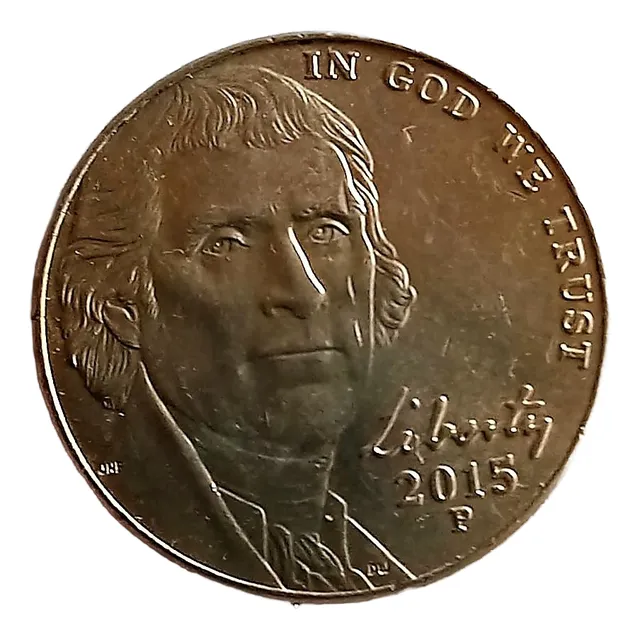 5 Cents Del Año 2015  Monticello (thomas Jefferson)