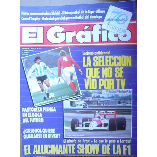 El Grafico 3574 Reportaje Carlos Timoteo Griguol   