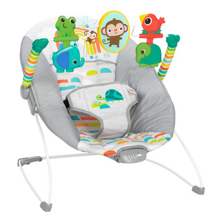 Bright Comienza El Paraíso Juguetón Comfy Baby Bouncer Asien Bright Comienza El Paraíso Juguetón Comfy Baby Bouncer Asien