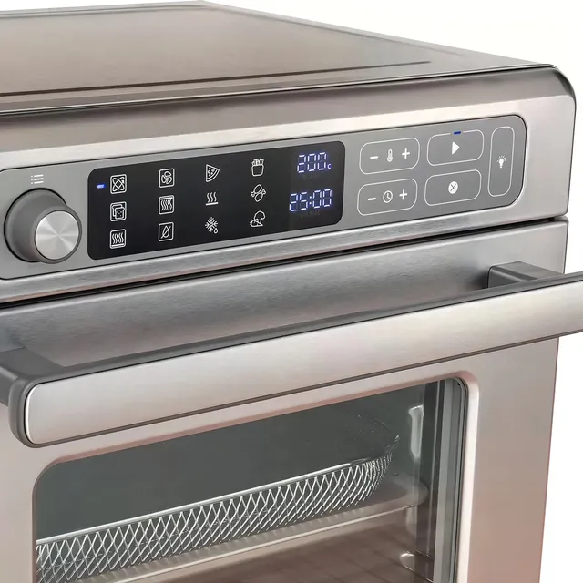 Horno de mesa eléctrico Oster TSSTTVDAF1 22L gris