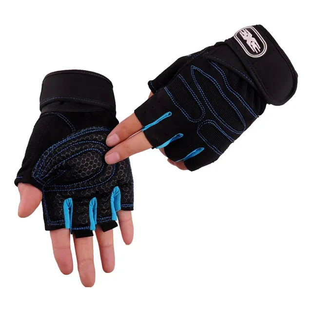 Guantes Gym Unisex Con Munequera Ejercicio Crossfit
