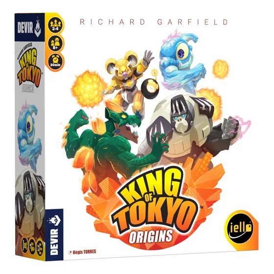 King Of Tokyo Origins - Juego De Mesa - En Español / Diverti