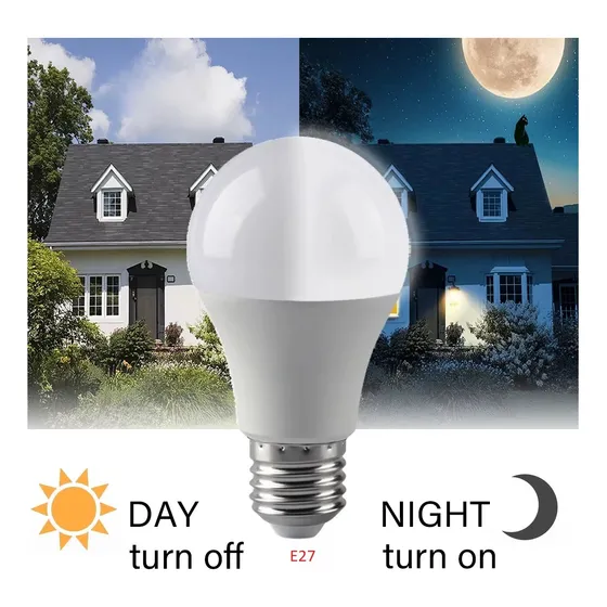 Bombillo Led Con Sensor De Movimiento 12w Luz Fria