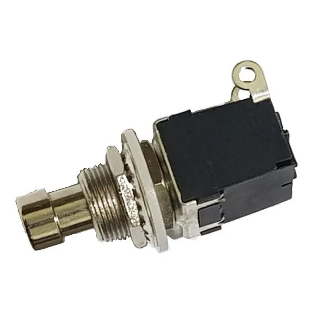 Chave Foot Switch Spdt Pedal - Com Trava - 3 Pinos Solda