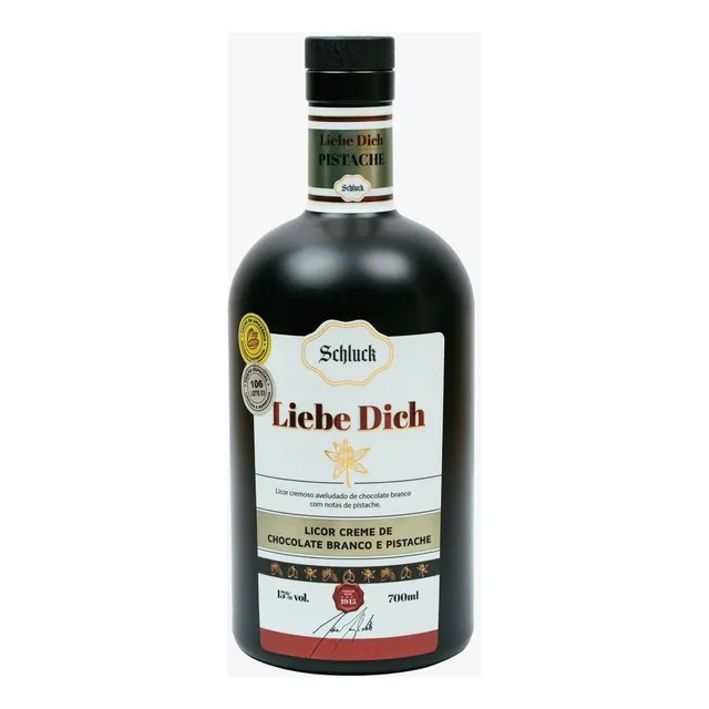Licor Fino Creme Choc Branco E Pistache Liebe Dich Schluck