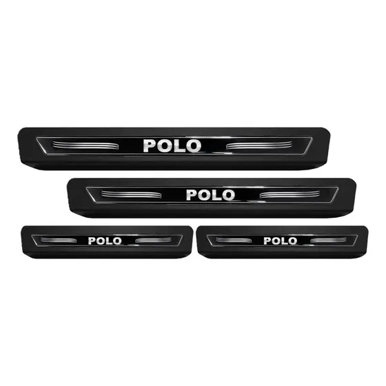 Kit Soleira Polo 04 Á 08 09 2010 2011 2012 2013 2014 - Preto
