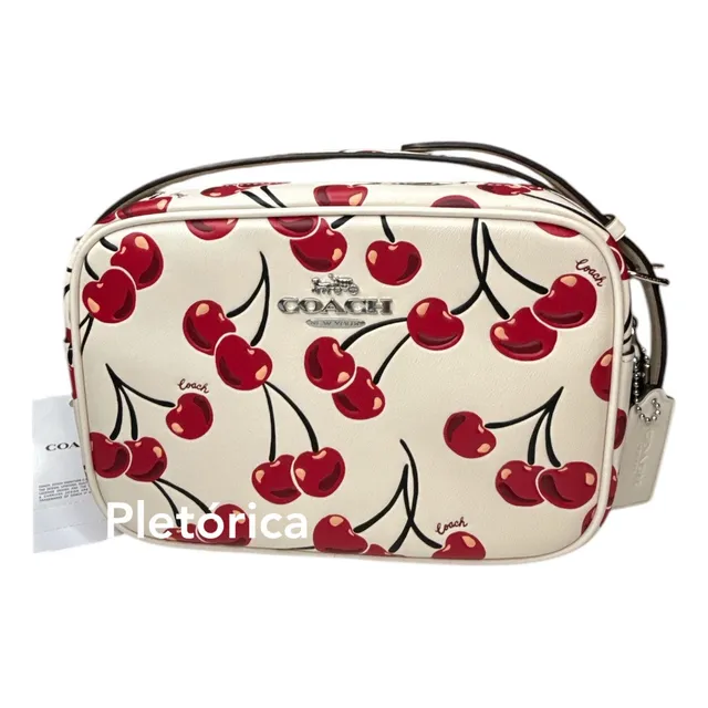 Bolsa Coach Crossbody Estampado De Cerezas (original)