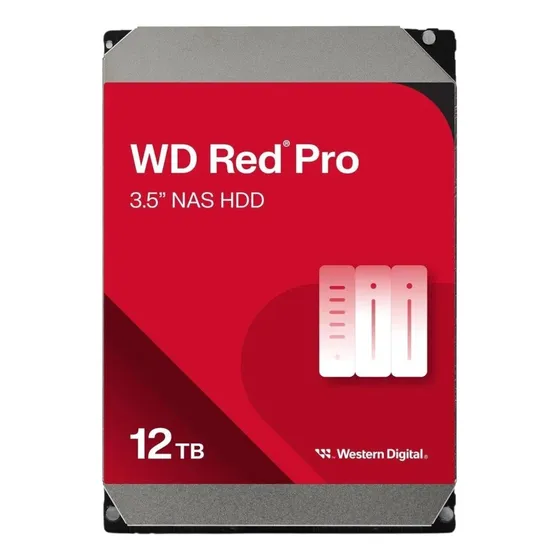 Western Digital Disco Duro 12tb Red Pro Wd122kfbx Tranza