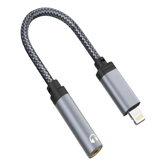 Adaptador Ios A 3.5 Mm Longitud 0,15 M Stereo