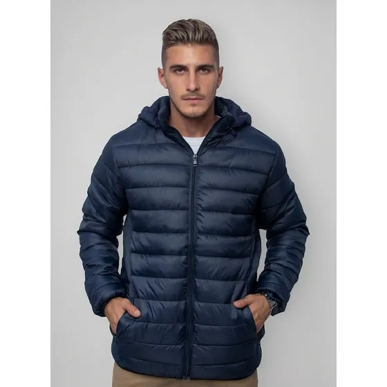Campera Importada Inflable Pluma Y Corderito Hombre / Dama