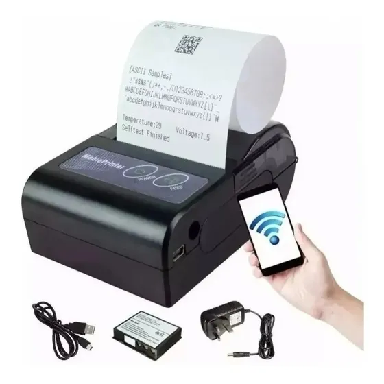 Mini Impressora Portatil Bluetooth 58mm Android
