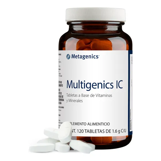 Multigenics Intensive Care 120tab Multivitamínico Minerales