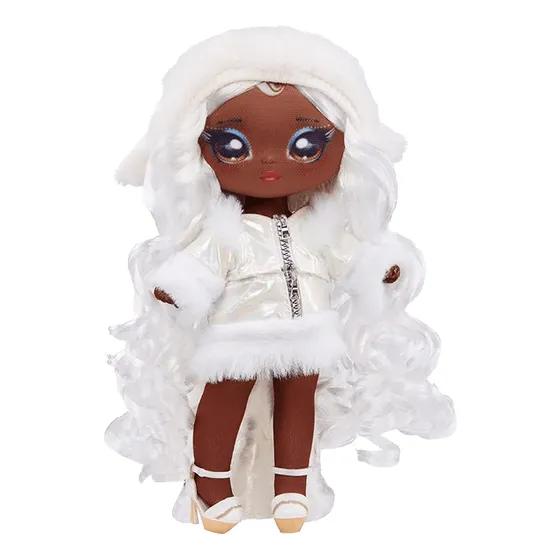 Muñeca Suave Cozy Bolso Pompon Buho Na!na!na! Evie Von Hoo