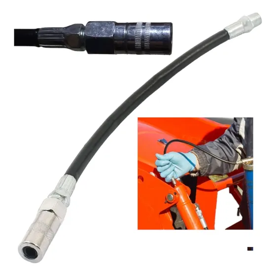 Manguera Para Pistolas Engrasadora 33 Cm Vinko 