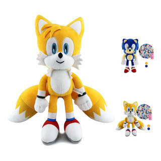 Peluches Sonic 30cm Alto Cumpleaños Navidad Regalo+50sticker Peluches Sonic 30cm Alto Cumpleaños Navidad Regalo+50sticker