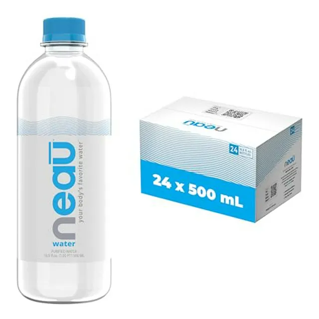 Agua Purificada En Botella Pet, 500 Ml 24-pack, Ph Equilibra