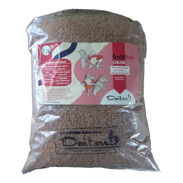 Alimento Doitsu Goldfish Color X1kg Suelto Peces Carasius