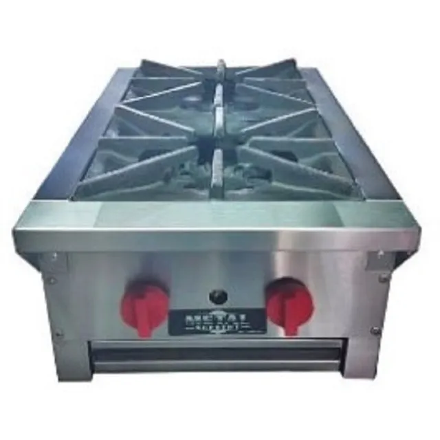 Cocina 2 Hornillas Mostrador Acero 430 Cm42008g Mstar