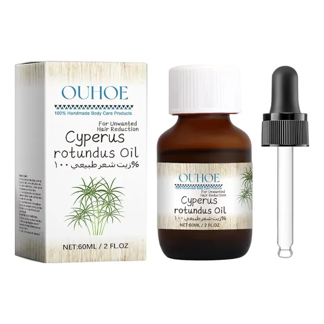 Óleo De Cyperus Rotundus, Para Depilação