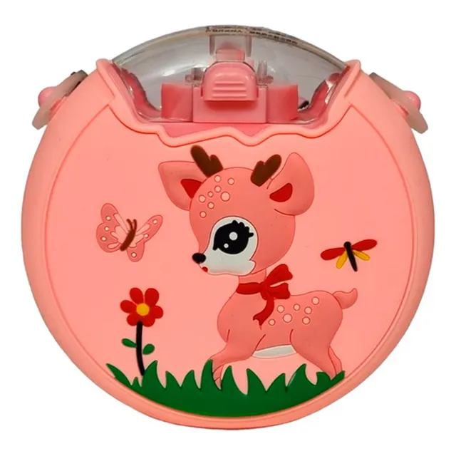 1 Botella Cantimplora Kawaii Dona Infantil Portatil Escuela