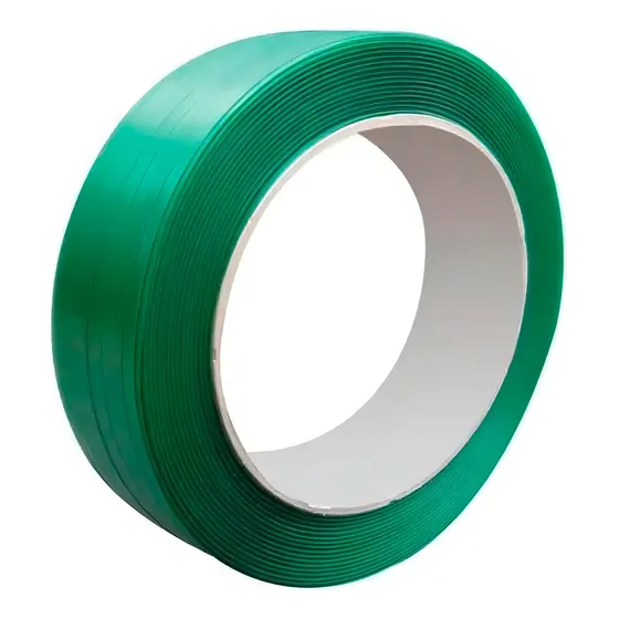 Rolo de fita arquear verde 13 mm Evald res.300kg 0024