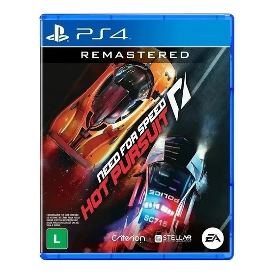 Need for Speed: Hot Pursuit Remastered Standard Edition PS4 PlayStation 5 Físico