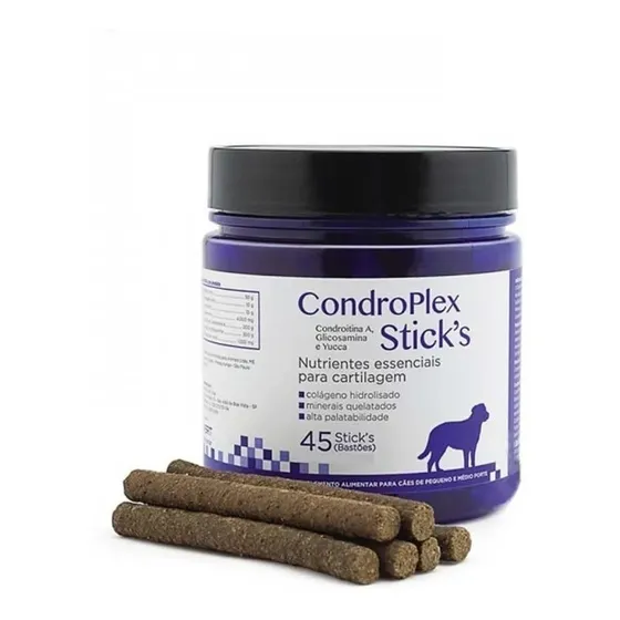 Suplemento Cães Avert Condroplex 315g 45 Sticks