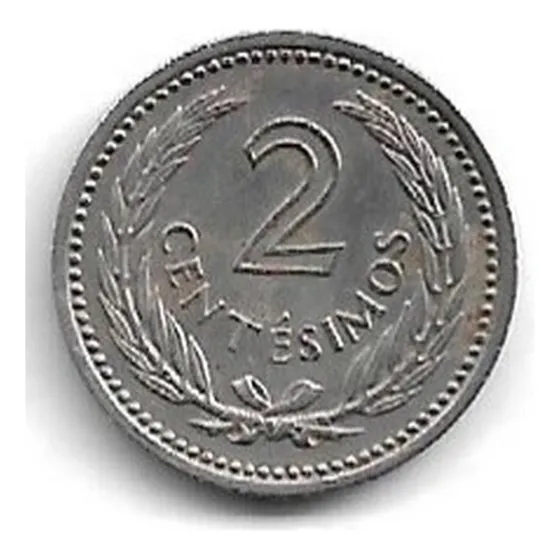 Moeda 2 Centésimos , 1953, Uruguay, Cód. 34