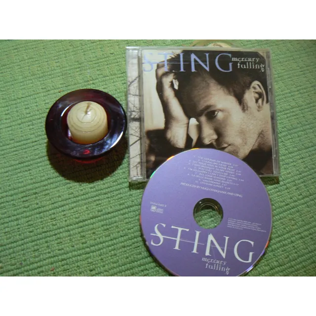 Sting Mercury Falling  Cd  Solo Joyas Colección 2023 Ec  