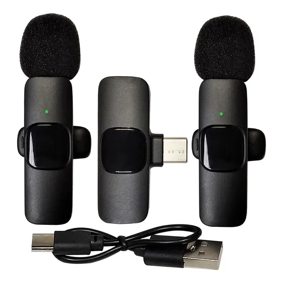 Micrófono Inalámbrico Genérico Tipo C Para Android/iPhone