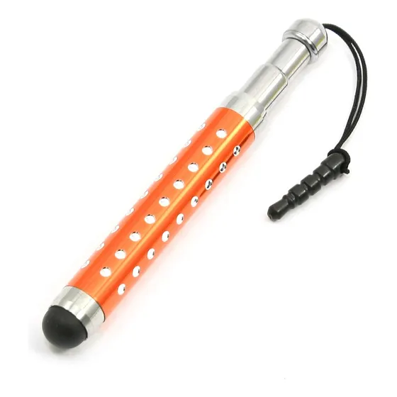 Qtqgoitem Naranja Rojo 3.5mm Puerto Telescopico Smartphone