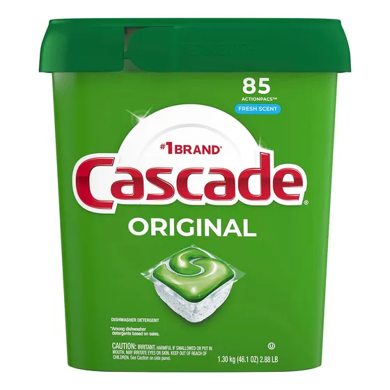 Detergente Para Lavavajillas Cascade De 85 Cap Lavavajilla
