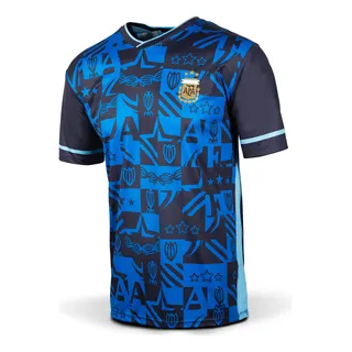 Camiseta Emblema Argentina Afa | Licencias Clubes® Azul M