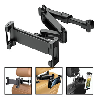 Suporte Veicular Tablet iPad Celular Encosto Cabeça Do Banco Suporte Veicular Tablet iPad Celular Encosto Cabeça Do Banco