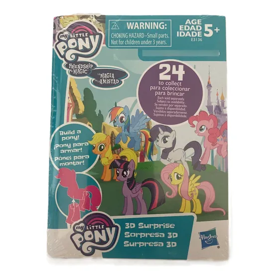 Puzzle (rompecabezas): Figura Sorpresa 3d. My Little Pony