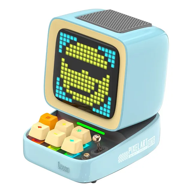 Parlante Bluetooth Divoom Ditoo Pc Retro Pixel Art 16x16