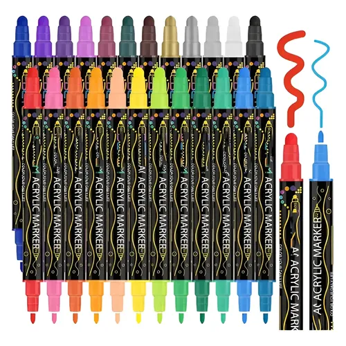 Kit Caneta Hidrográfica Jumbo Triangular C/6 Cores Famix