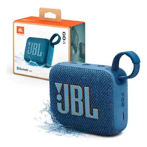 Caixa De Som Bluetooth Flip 6 30w Rms À Prova D'água Jbl Cor Azul