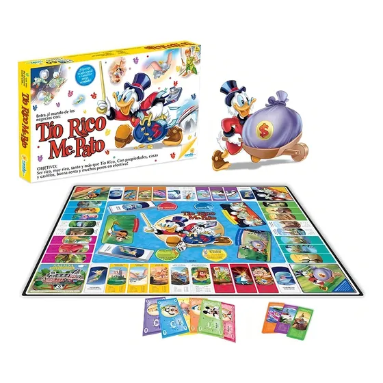Juego De Mesa Monopolio Tío Rico Mc Pato