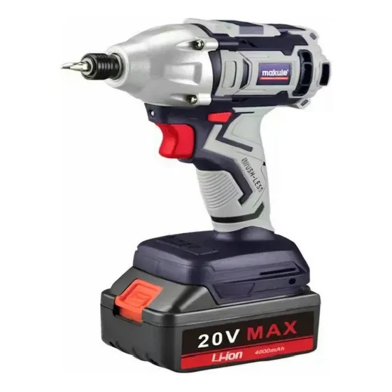 Taladro Atornillador De Impacto 20b 4 Amp Makute