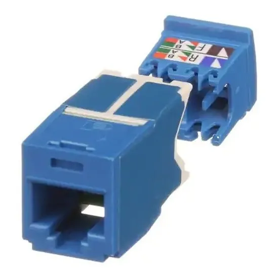 Conector Jack Panduit Cj6x88tgbu Rj45 Categoría 6a  