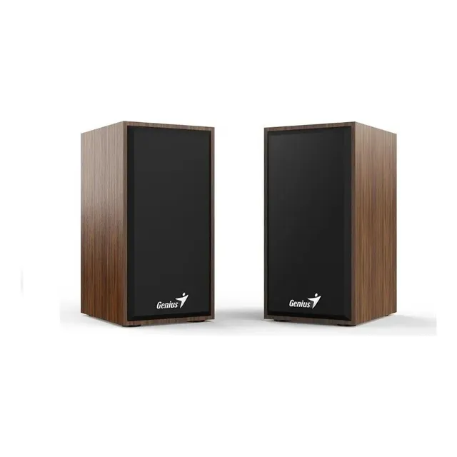 Parlante Genius Sp-hf180 Madera Power 6w Usb