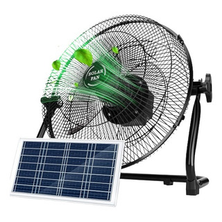 Ventilador De Piso Solar Recargable Usb Panel Exterior Ventilador De Piso Solar Recargable Usb Panel Exterior